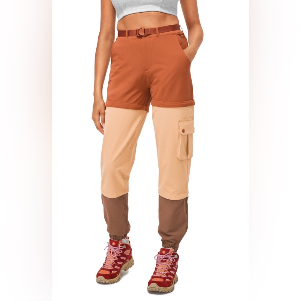 Outdoor Voices RecTrek Zip-Off Pants in Zion